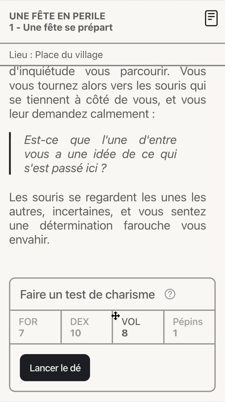 JDR solidaire : C'est mon Histoire